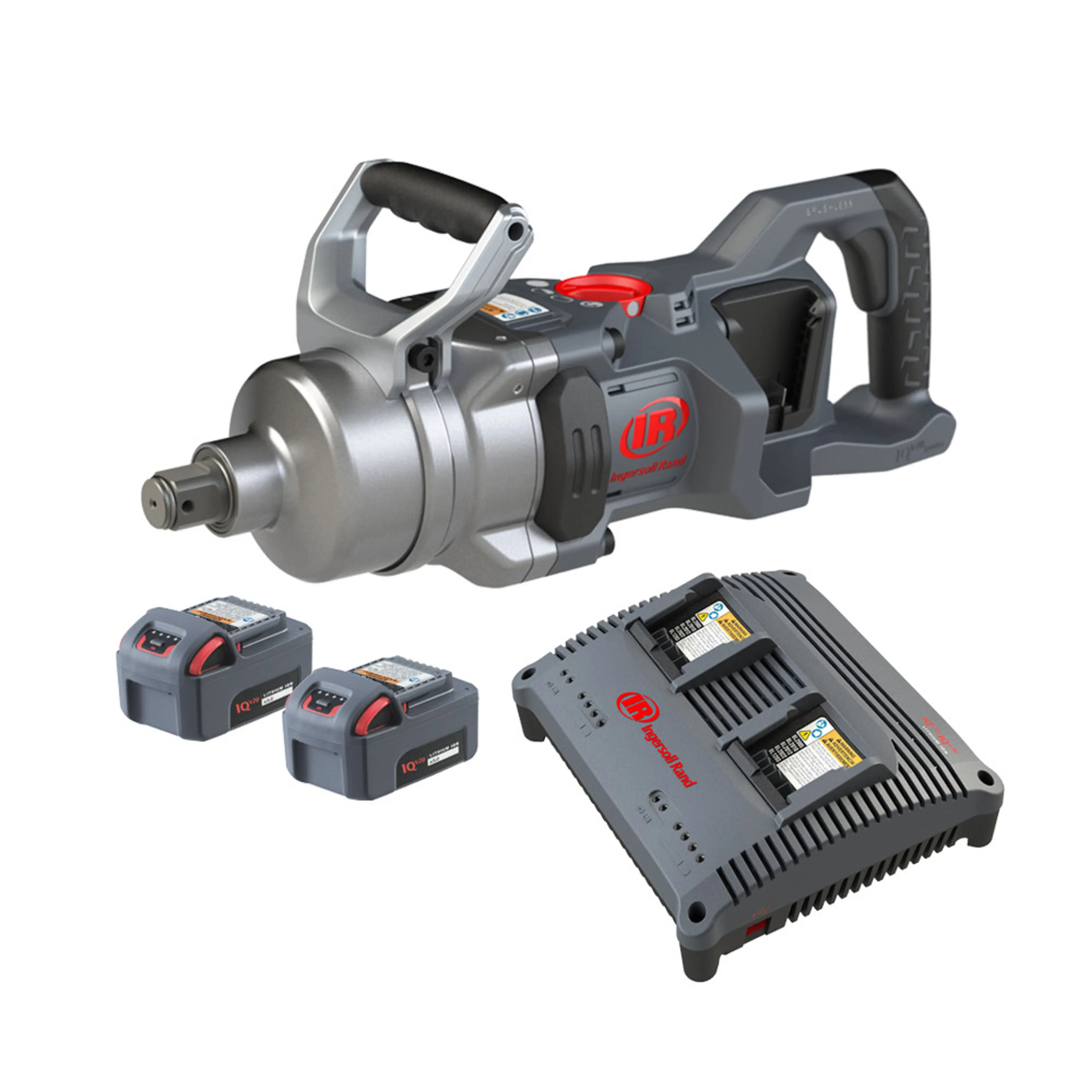 W9491-K2E | 1'' 20V Cordless Impact Wrench 2 Battery Kit, 2600 ft-lb Torque, Friction Ring-Thru-hole Retainer, D-Handle