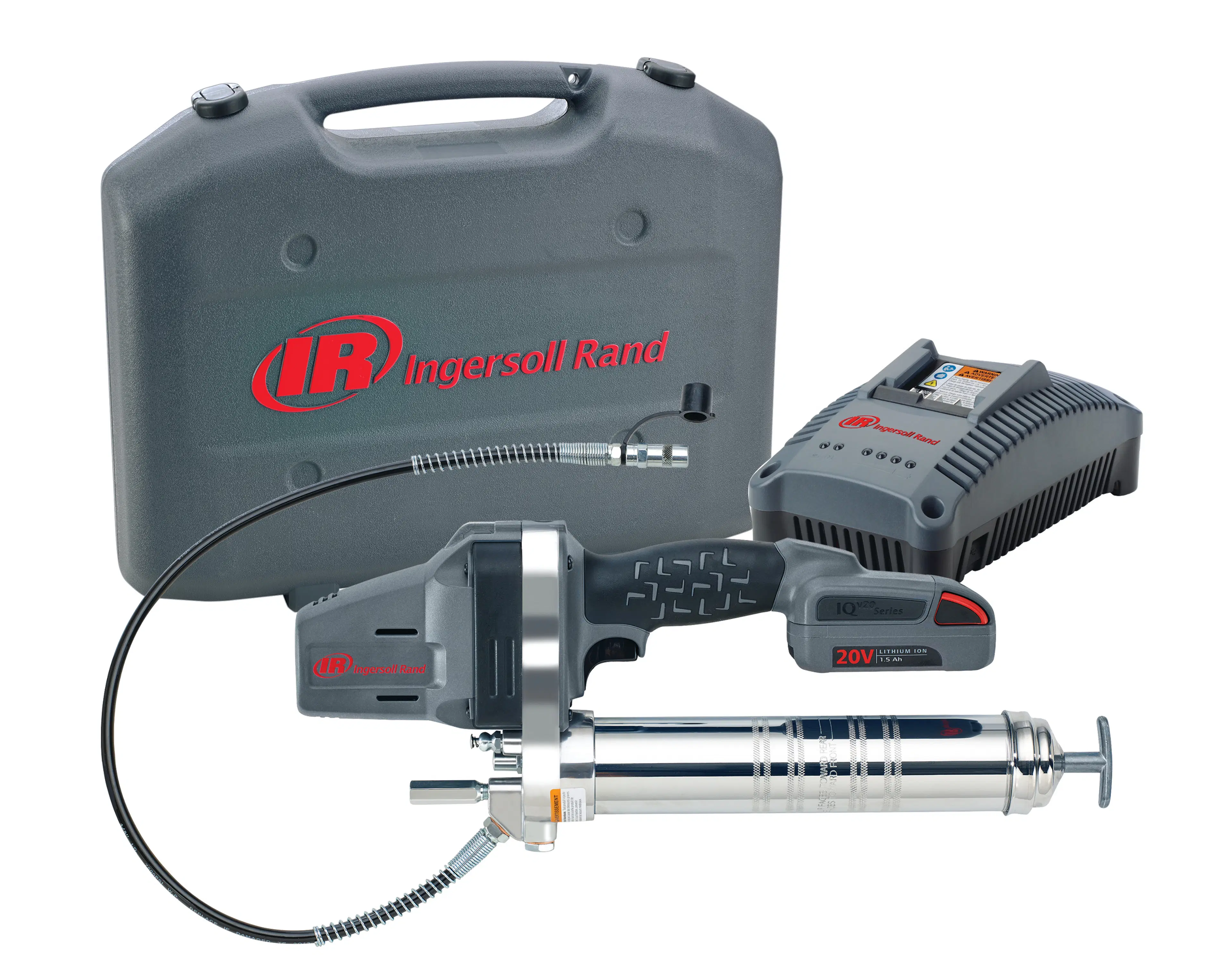 LUB5130-K12 | 20V Cordless Grease Gun Kit, 14oz Canister Capacity, 2.6 Flow Rate, 6250 psi, Includes 1 Battery, Charger and Case