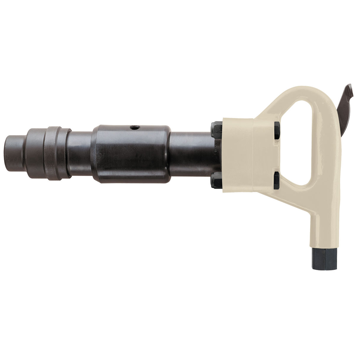 Air Chipping Hammer, 2" Stroke, 2200 BPM, Hex Shank Oval Collar