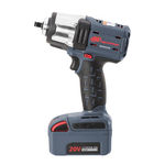 1/2" 20V Cordless Impact Wrench 1 Battery Kit, 550 ft-lb Torque, Friction Ring Retainer, Pistol thumbnail 4