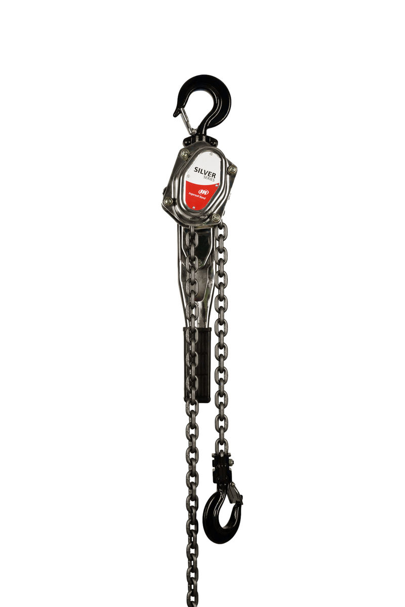 Manual Hoist, 3 Ton Capacity, 10ft Lift, Overload Protection