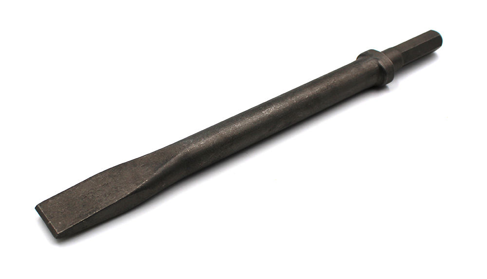 HH1-214F-12 | 1'' FLAT CHISEL - 12'' .58 HX SHK OV COL,QTY 1 image 1