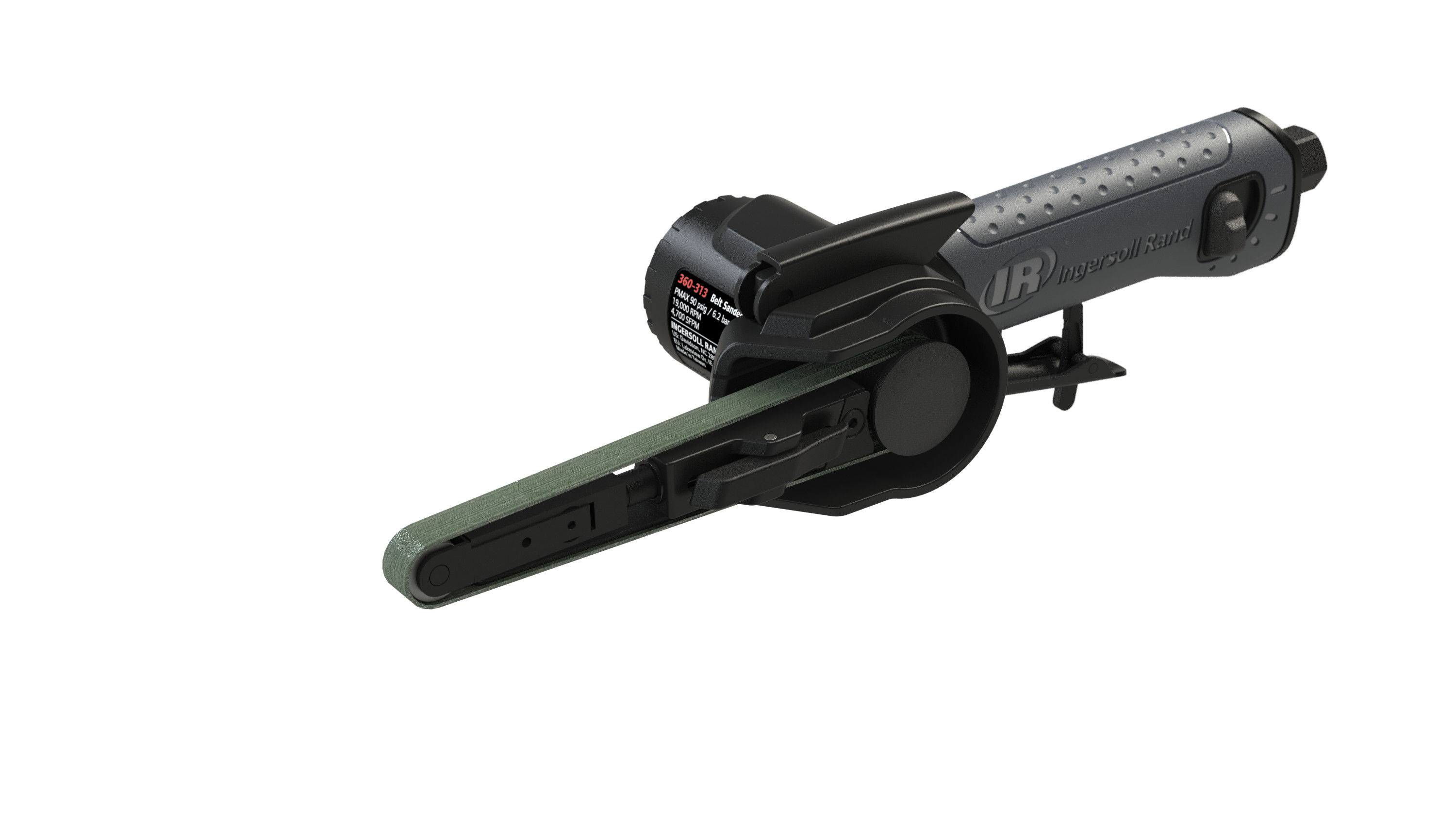 360-313 | Air Belt Sander, 3/8x13'', 20,000 RPM, 4700 SFPM, 0.6 HP image 1
