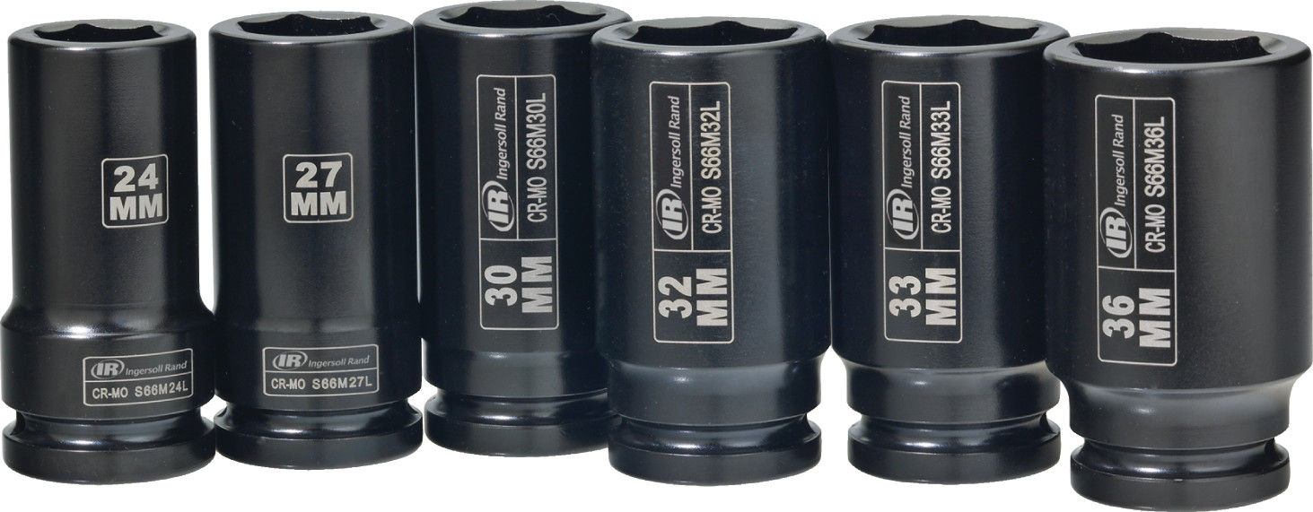 SK6M6LN | IMPACT SOCKET SET, 3/4 in. DRIVE, METRIC image 1