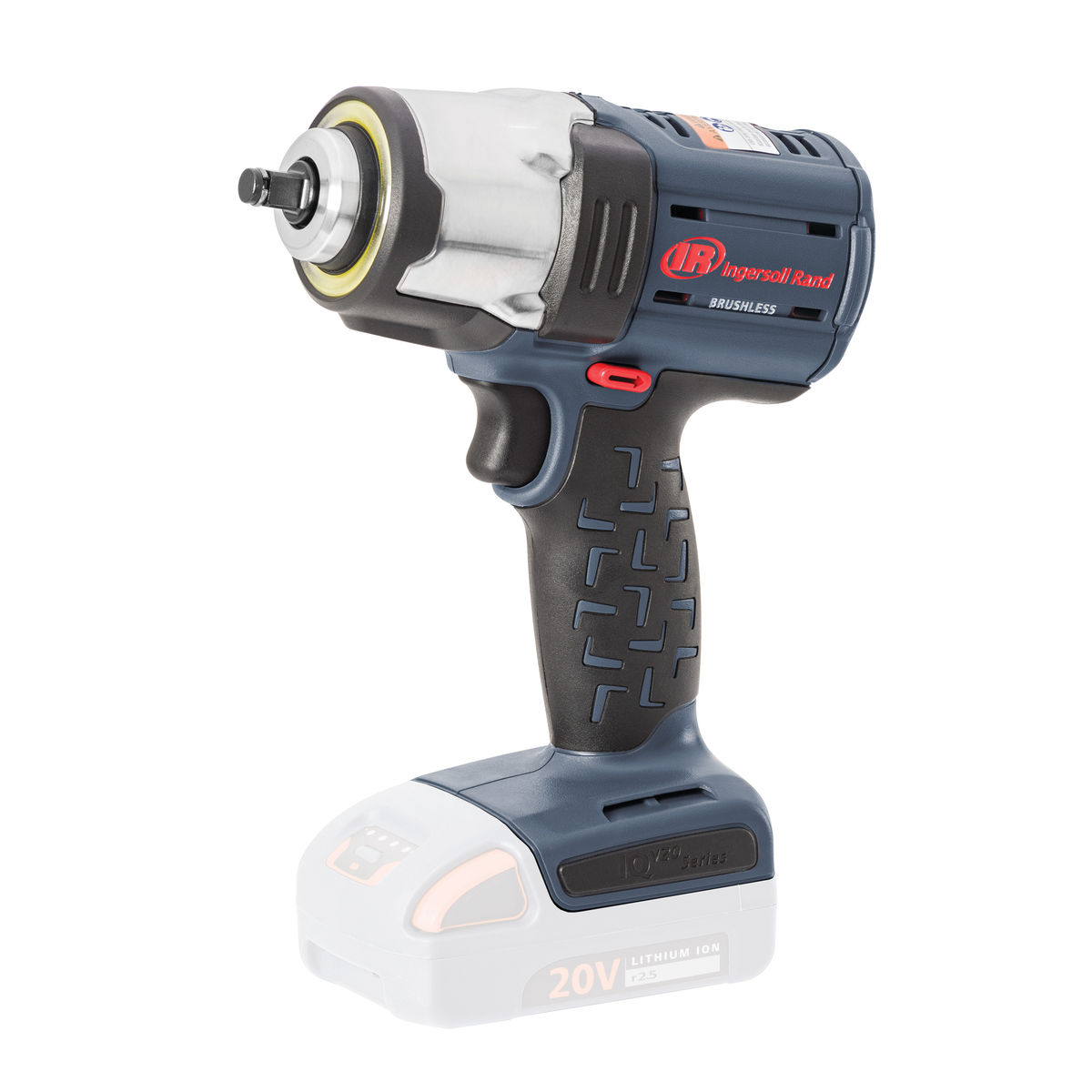 3/8" 20V Cordless Impact Wrench, 550 ft-lb Torque, Friction Ring Retainer, Pistol, Bare Tool