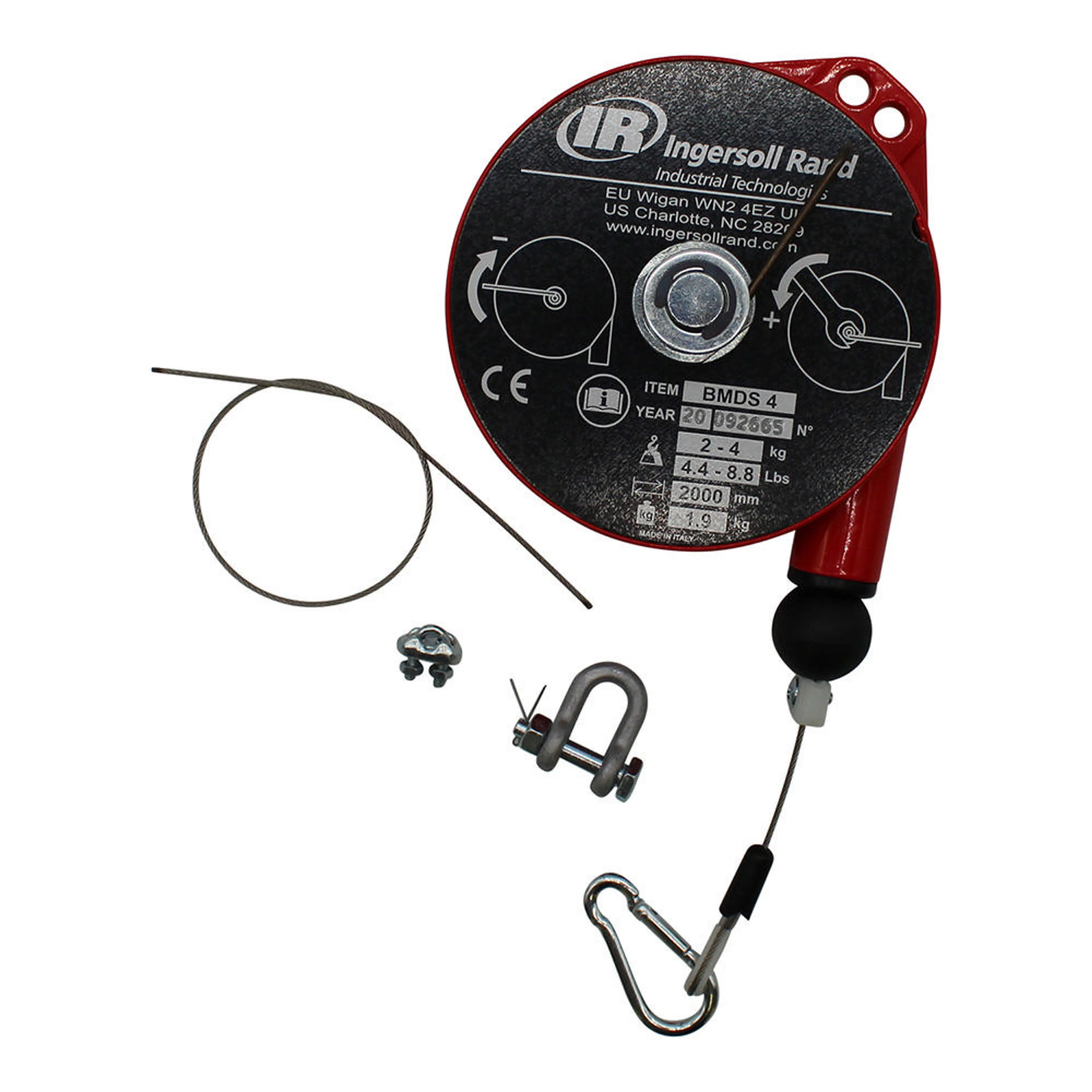 BMDS-4 | Medium-Duty Short Cable Balancer 4.4 - 8.8 lbs