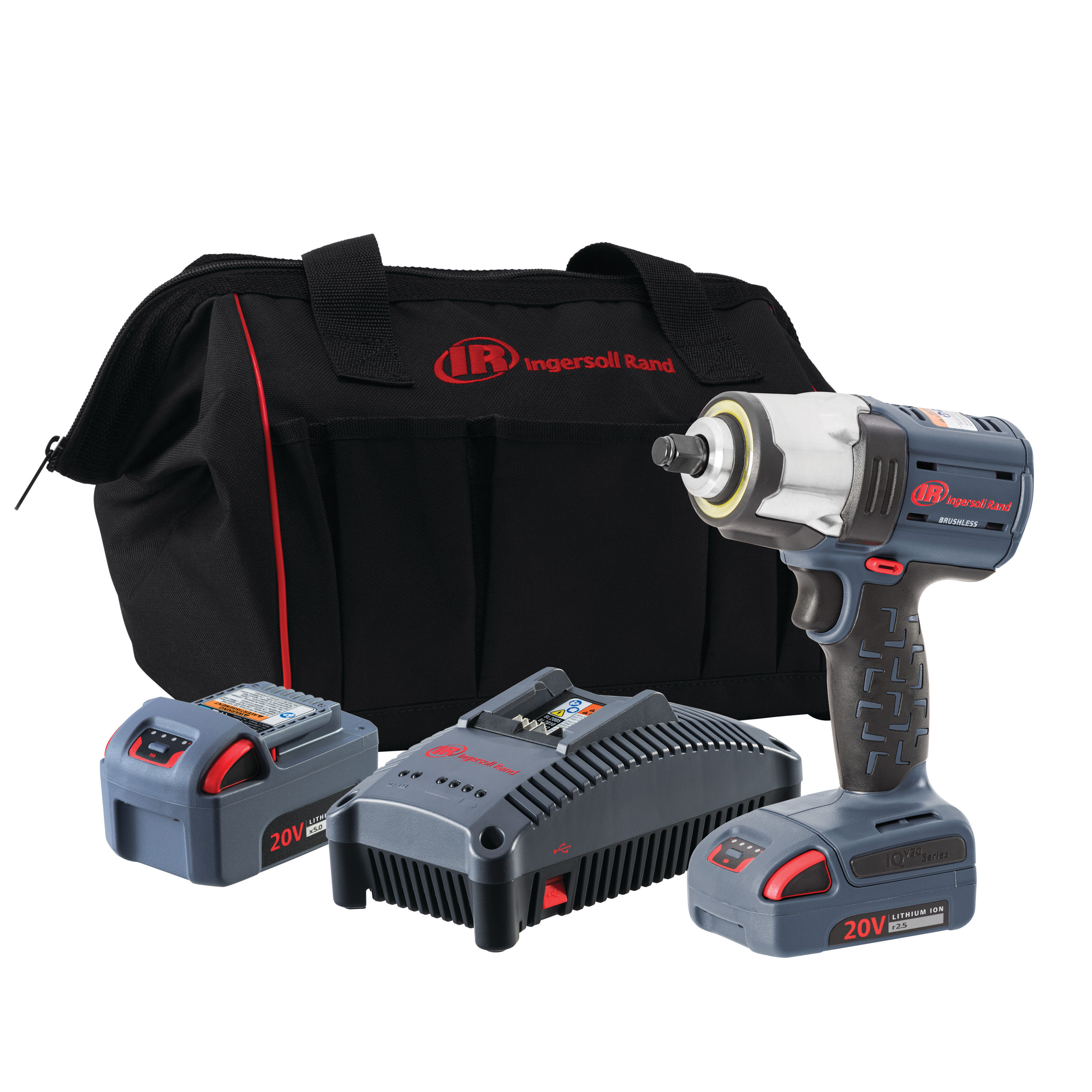 W5153-K22 | 20V 1/2'' square Impact Wrench Kit, 365 ft lbs, 2 batteries image 1