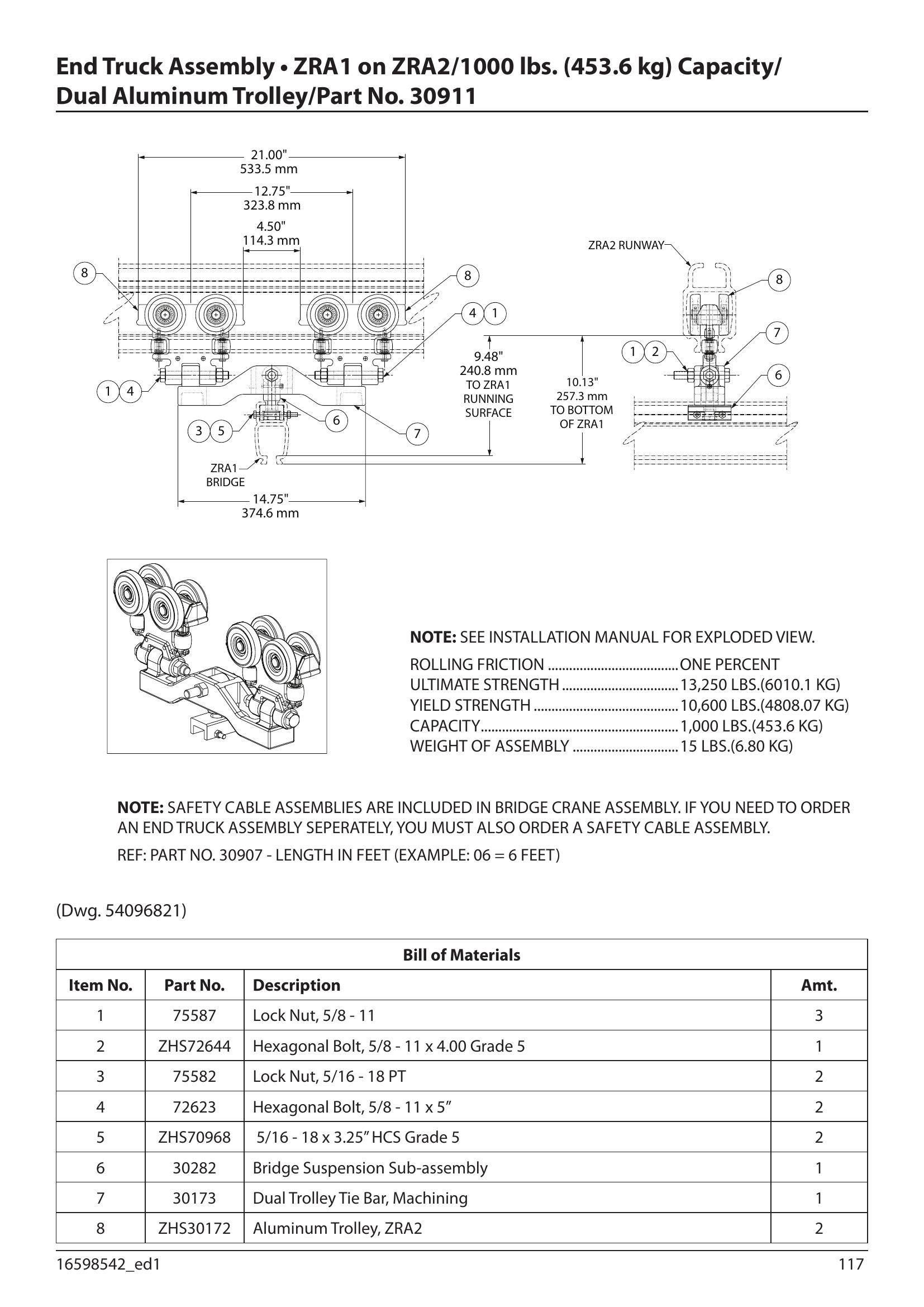 30911 | END TRK-DUAL-ZRA1/A2-100 0# image 1