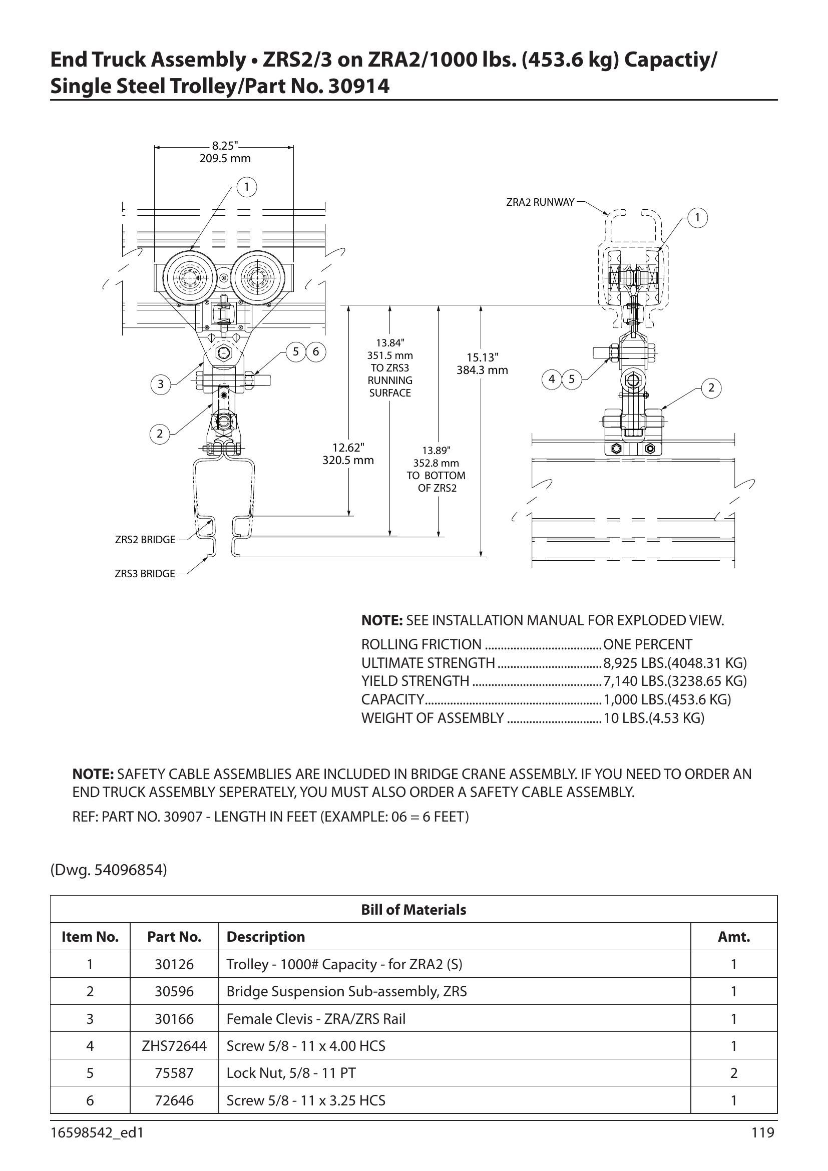 30914 | END TRUCK-SGL-ZRS2/A2-1 000#(S) image 1