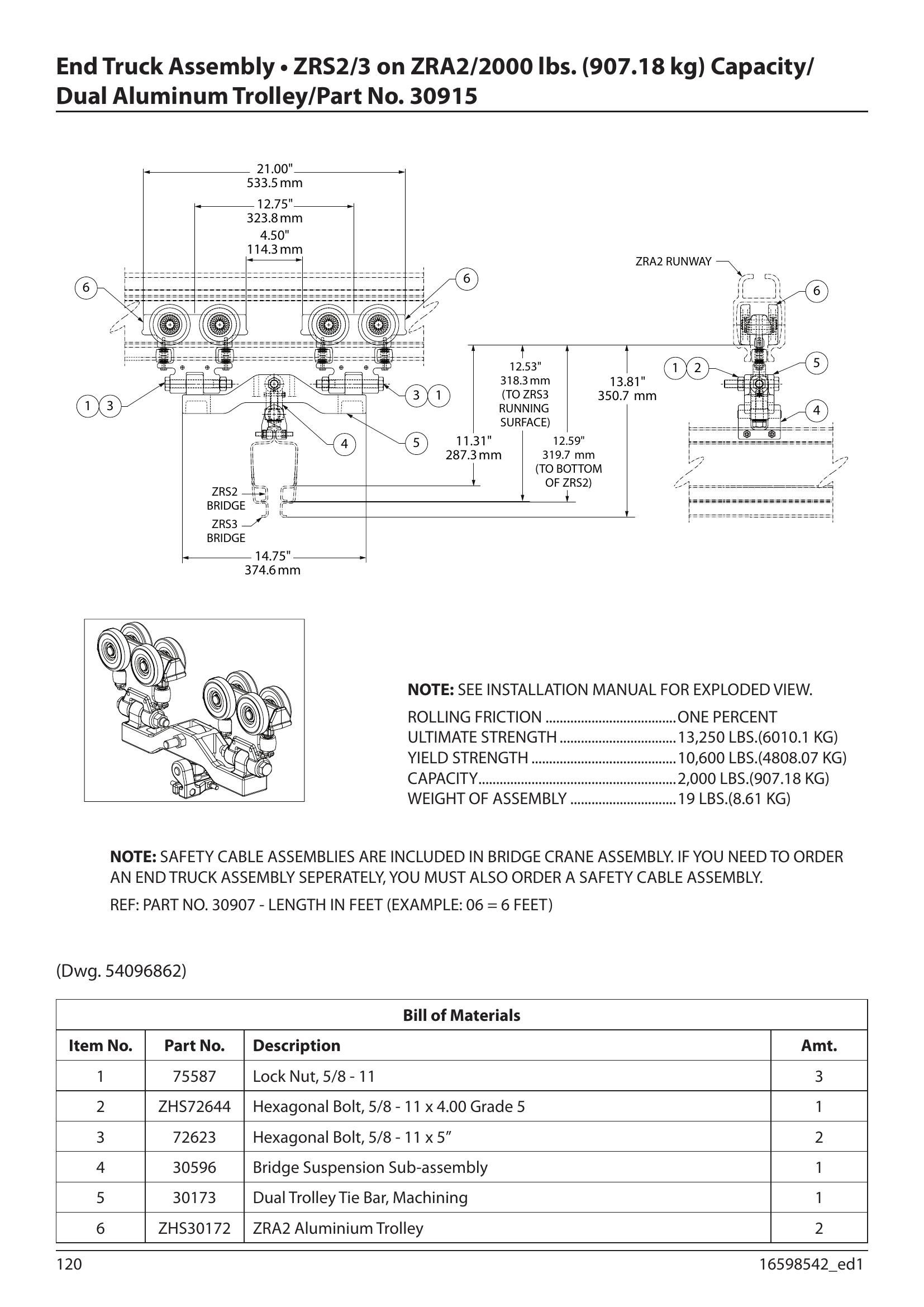 30915 | END TRK-DUAL-ZRS2/A2-20 00# image 1
