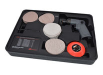 Mini Air Random Orbital Sander 71-Piece Kit, 3" Hook & Loop Pad, 15,000 RPM, 0.2HP, Pistol thumbnail 2