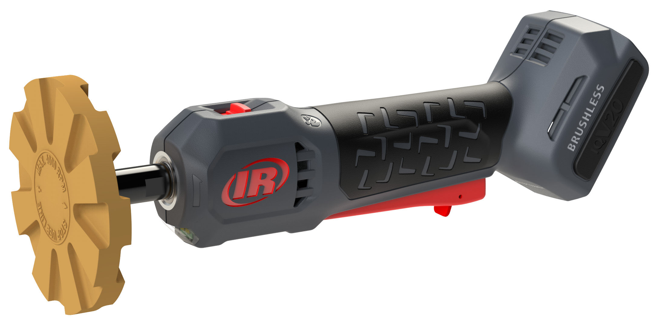 20V Cordless Adhesive Remover, 4" Pad, 3700 RPM, 1 Eraser Pad, Bare Tool