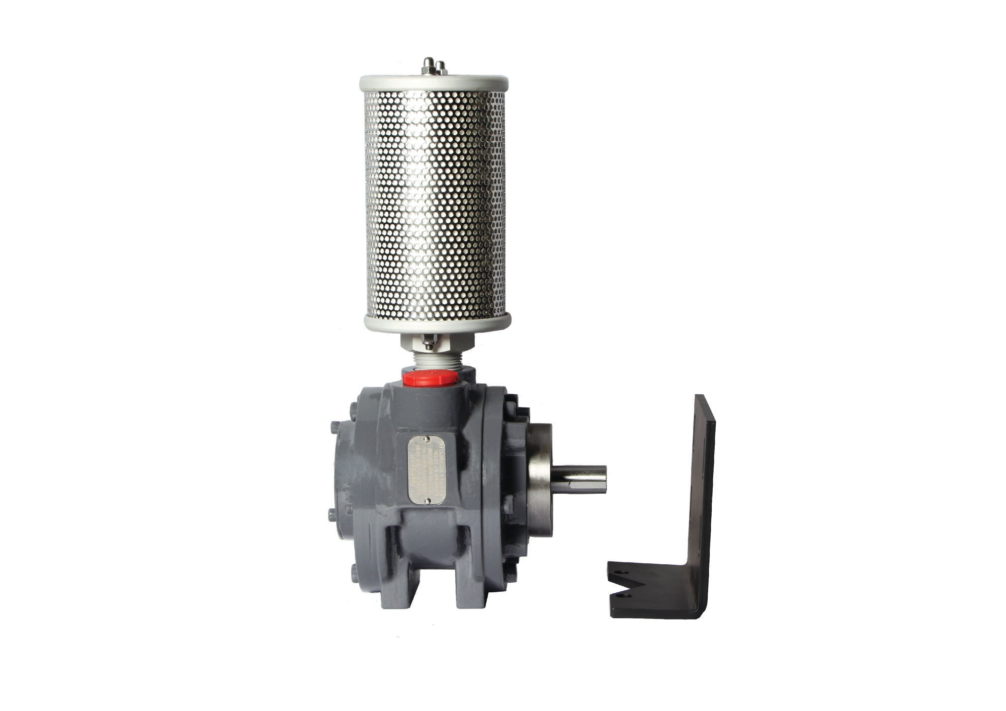SM8AMAN-A | Lube-Free Multi-Vane Air Motor, 7/8 Round Keyed, 4.8HP, 10ft-lb, 7000 RPM, NEMA image 1