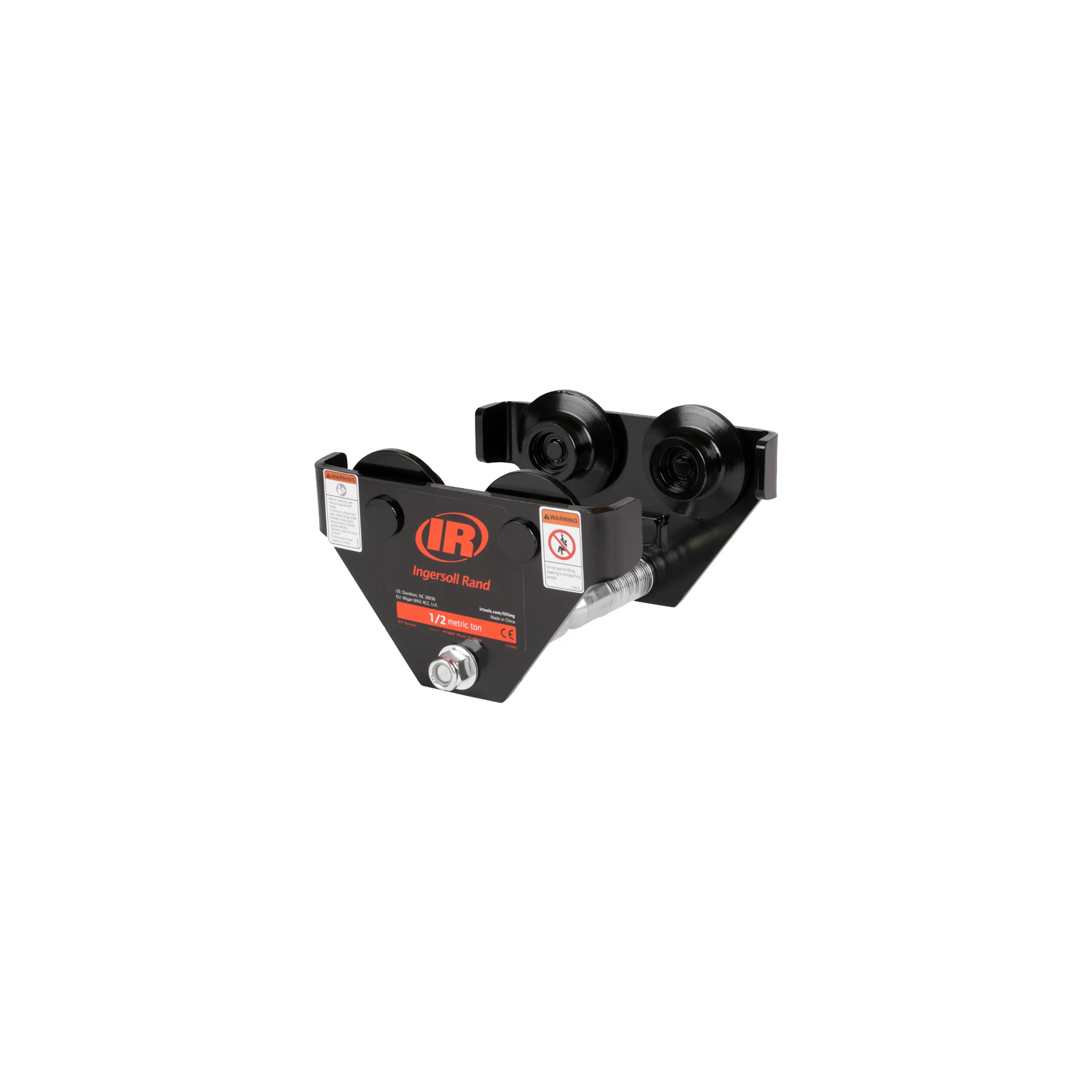 PT005-8 | Push Hook-on Trolley, 1100 lbs, 2.63 - 8''