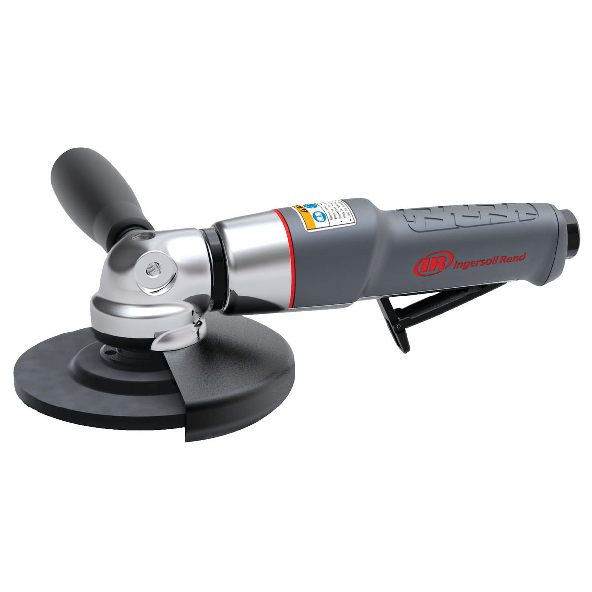 Air Angle Grinder/Cut-off Tool, 4.5" Wheel, 12,000 RPM, 0.88 HP, 5/8"-11 Thread, Rear Exhaust