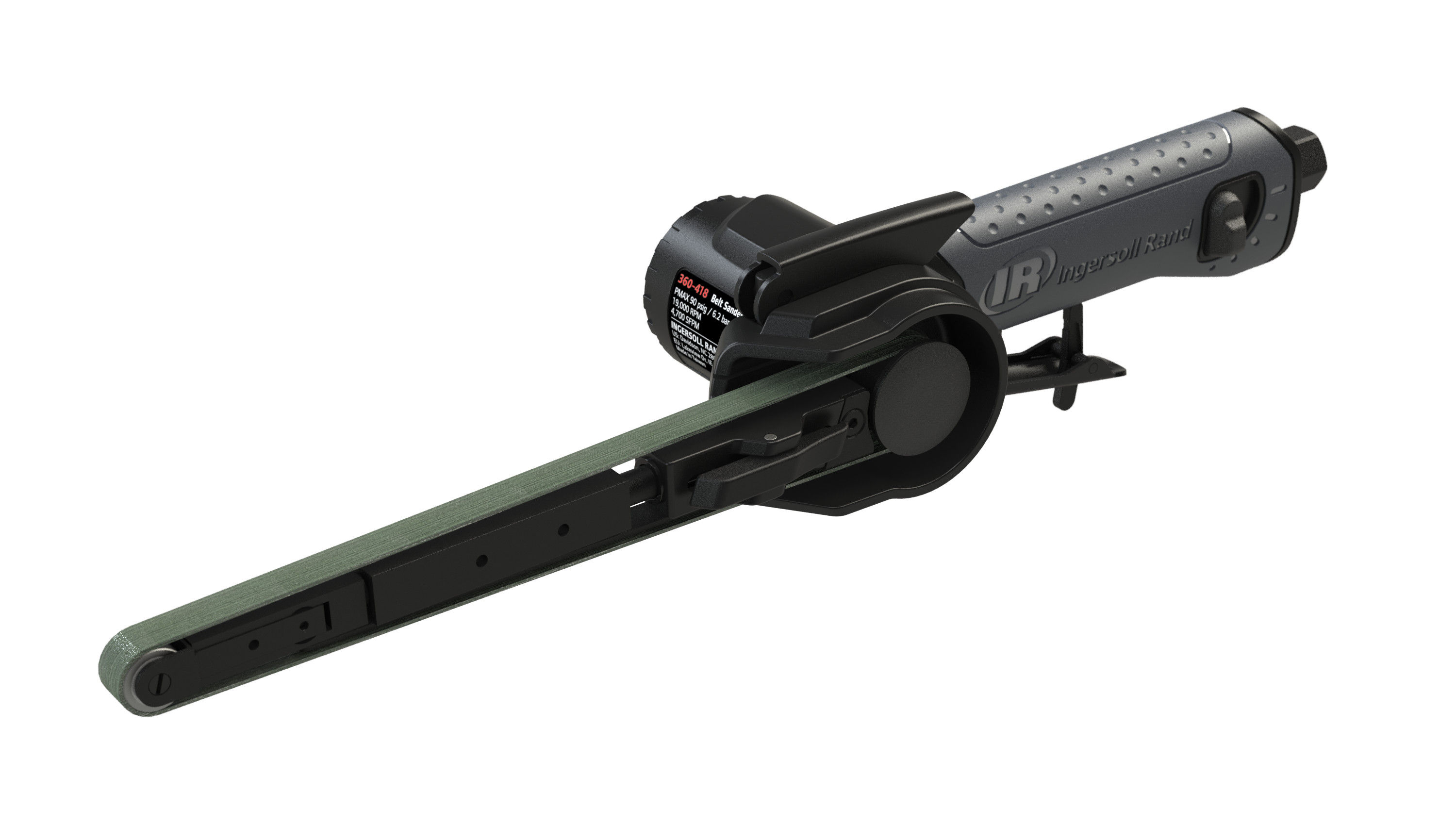 360-418 | Air Belt Sander, 1/2'' x 18'' 20,000 RPM, 4700 SFPM, 0.6 HP image 1