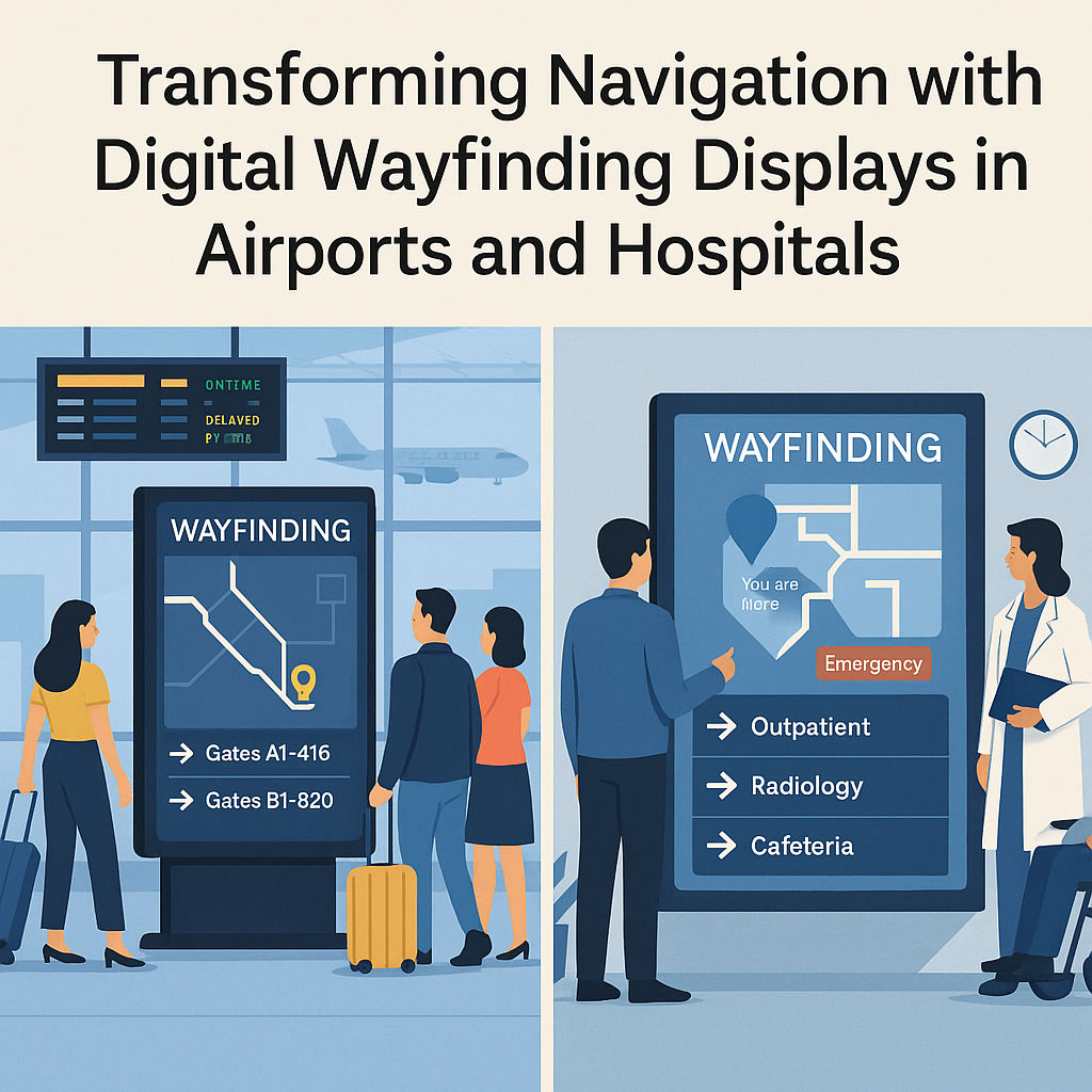 Hospial and Airport Wayfinding