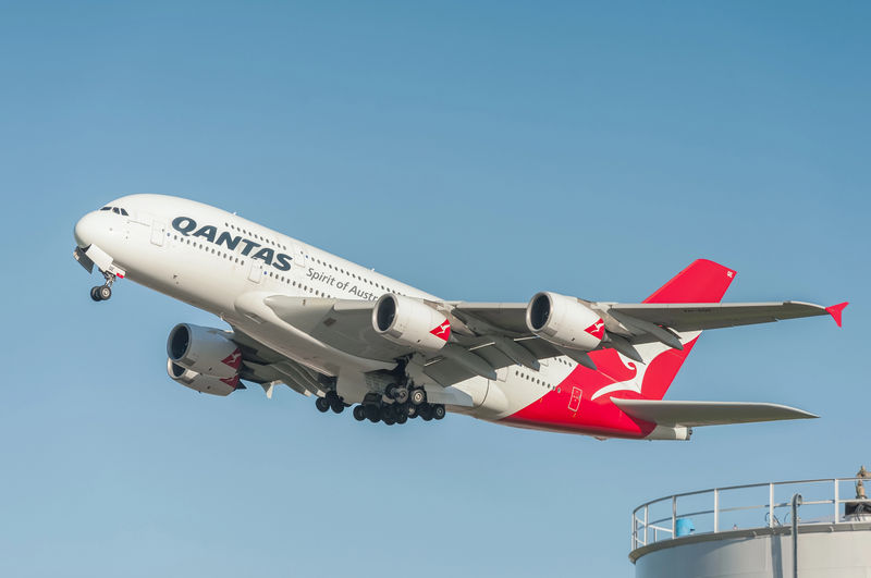 QF11 Airbus A380-800