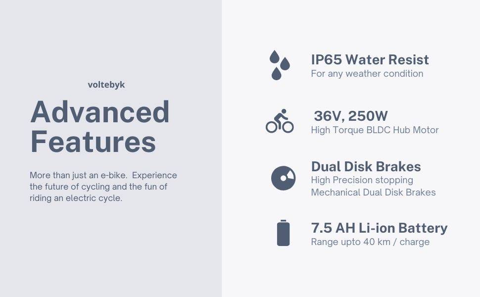 Product Image 4 of Volt Max Electric Bicycle - Electric from Voltebyk
