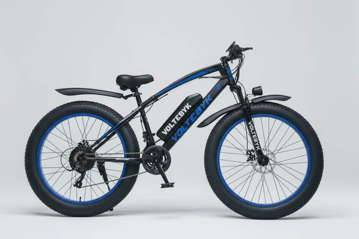 Runner Pro Electric Fat Bike | Blue - Electric from Voltebyk