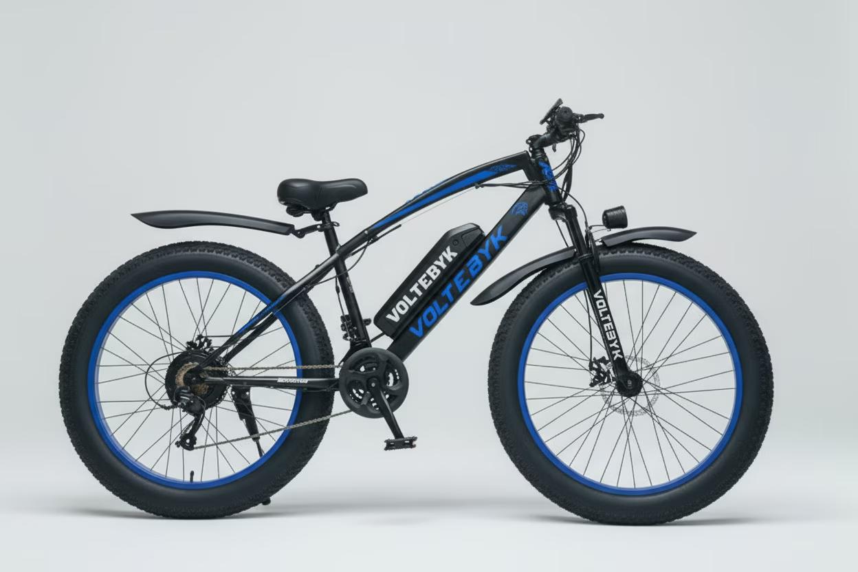 Runner Pro Electric Fat Bike | Blue - Electric from Voltebyk