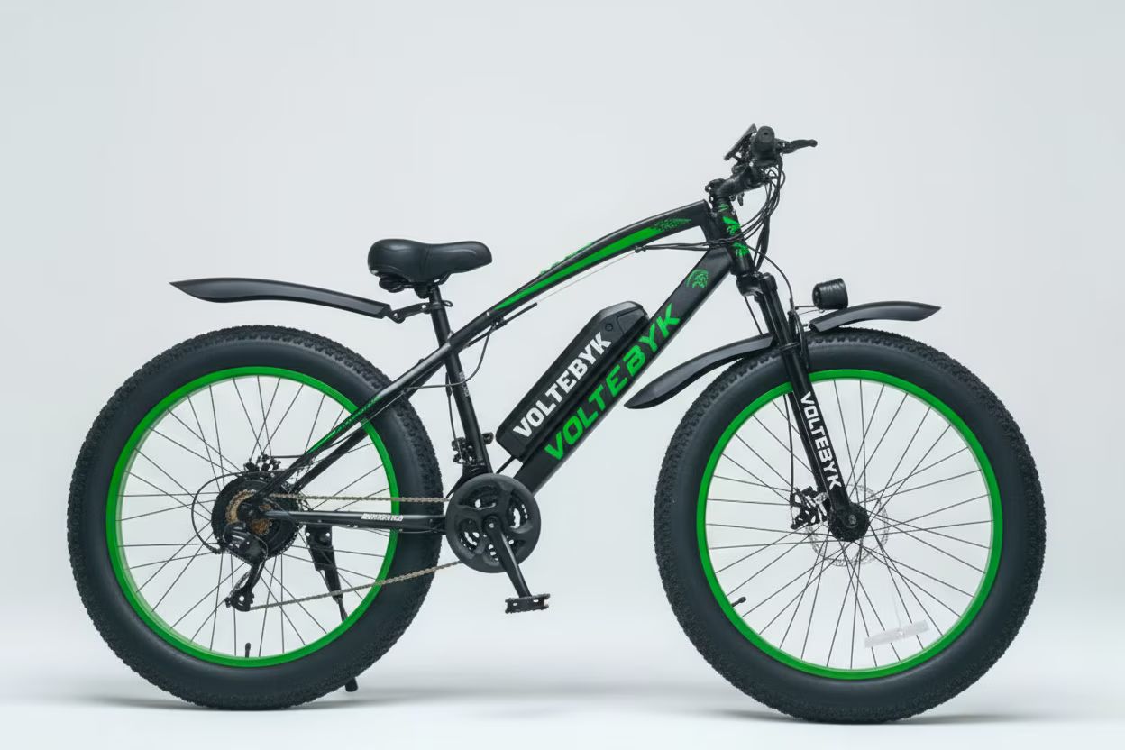 Product Image 1 of Runner Pro Electric Fat Bike | Green - Electric from Voltebyk