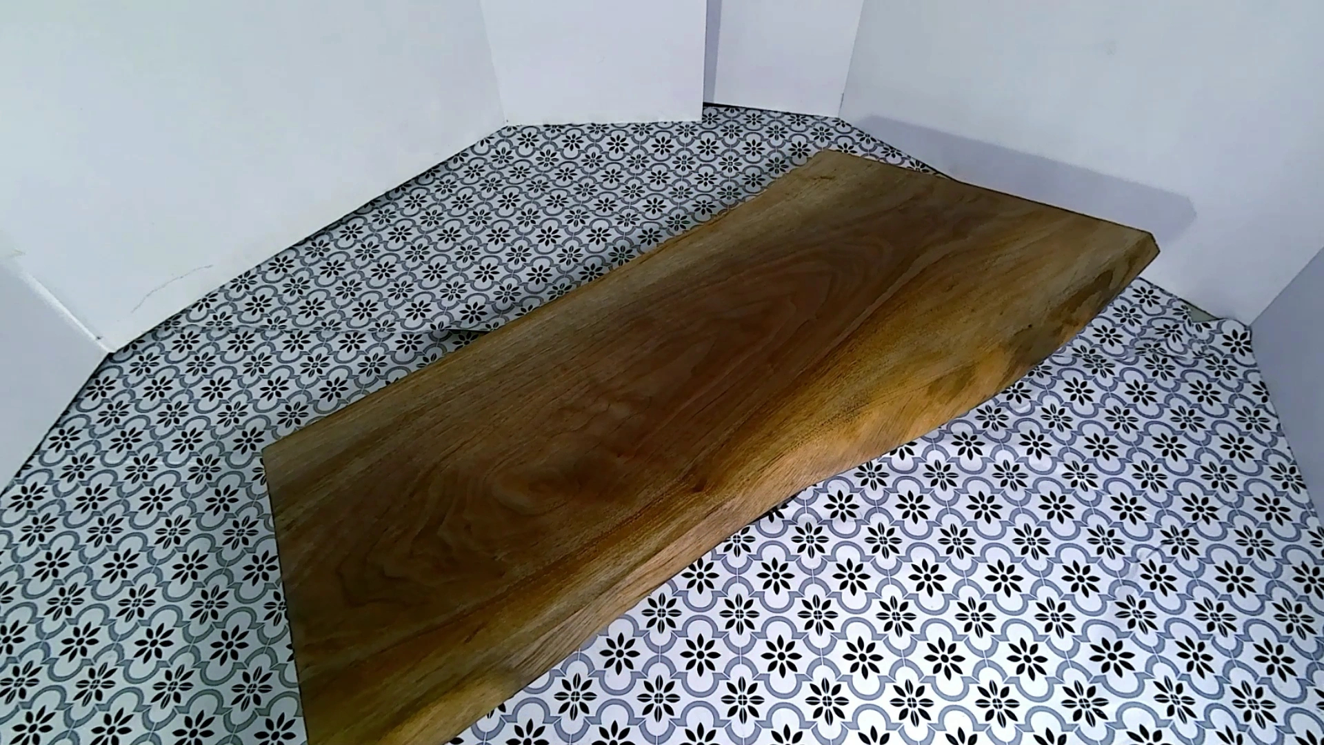 Showcasing the unique wood grain patterns.