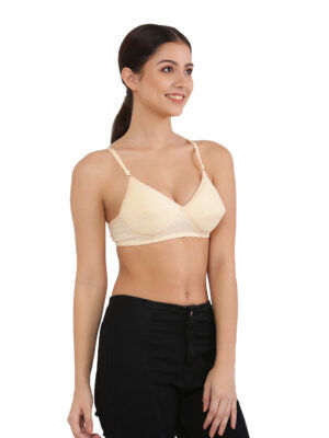 WinkLace Beige Comfort Fit Padded Everyday Bra