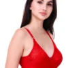 Non-Wired Cotton Lace Bra