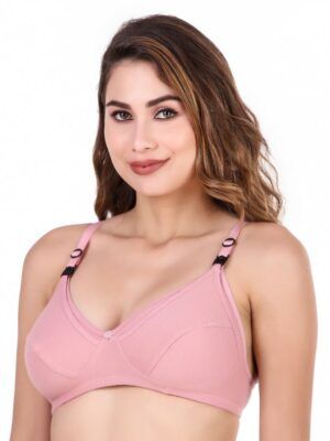 Soft Pink Nursing Bra