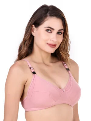 Soft Pink Nursing Bra