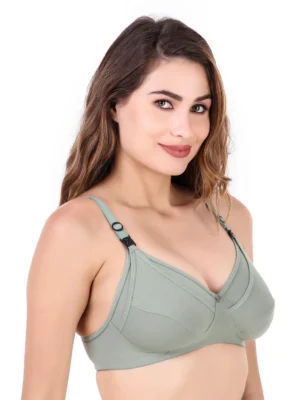 Winklace Soft Cotton Nursing Bra | Non-Wired Maternity Feeding Bra for New Moms