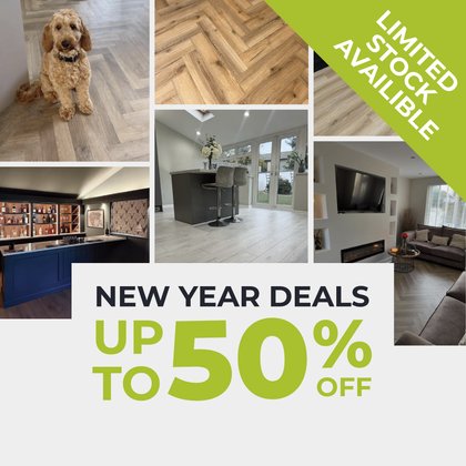 BOXING DAY MEGA SALE -  LVT DRY BACK £14.97M2 - SPC CLICK £12.99M2 - FREE UNDERLAY ON ALL LAMINATES - DISCOUNTS ON EVERYTHING!