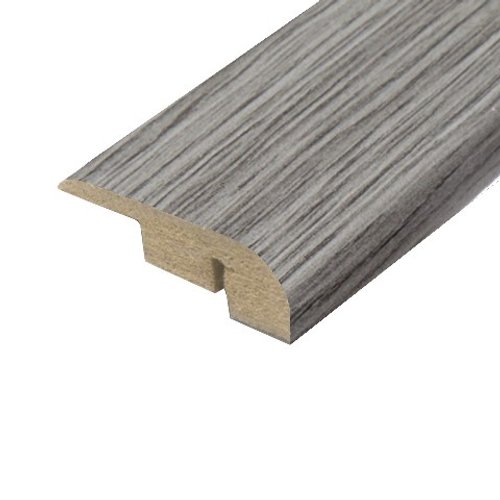 Dark Grey Laminate Doorbar - End Bar 0.9M