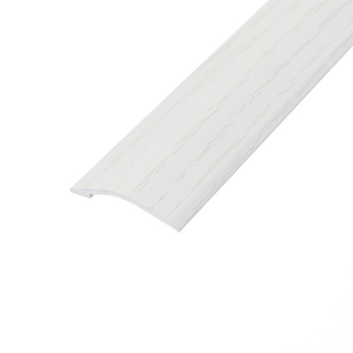 Arctic White Ramp Aluminium Door Bar 0.9m