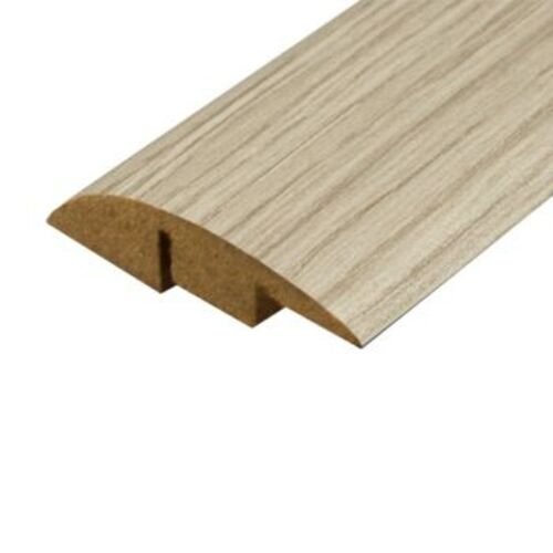 White Varnished Oak Laminate Ramp Bar - 0.9m