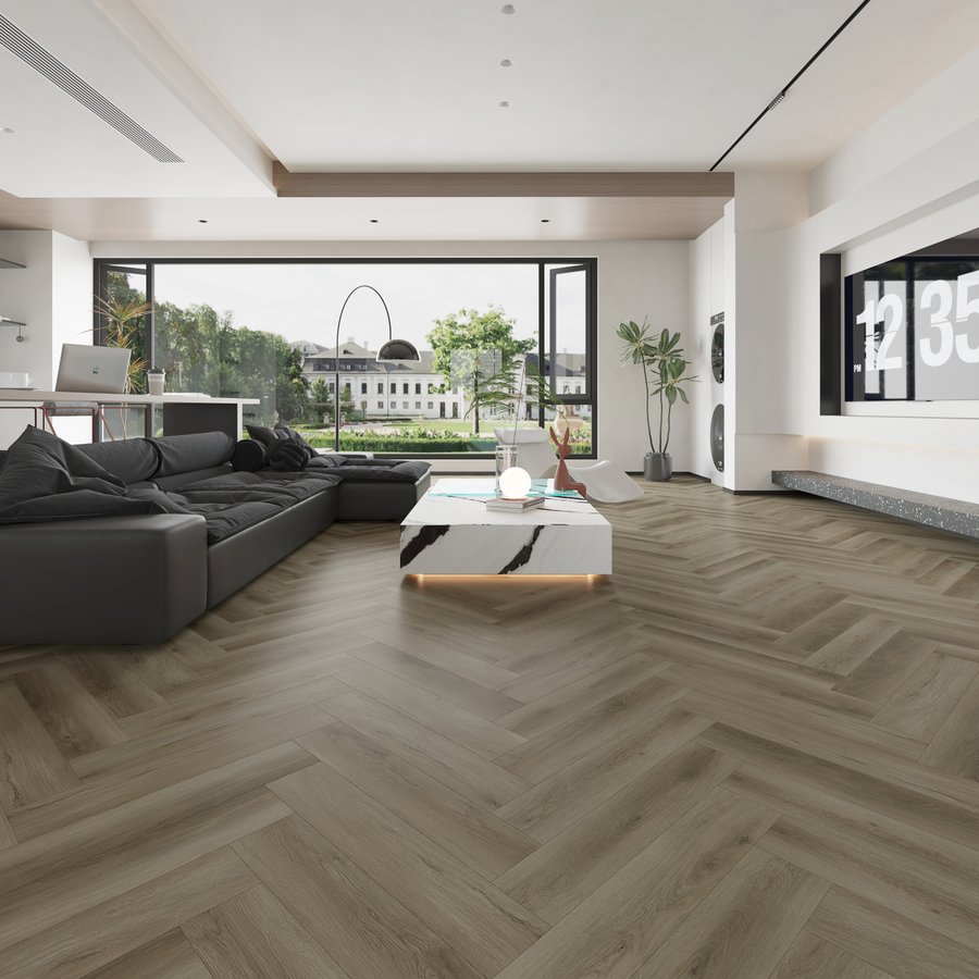 Gorge Oak 2.5mm Herringbone LVT