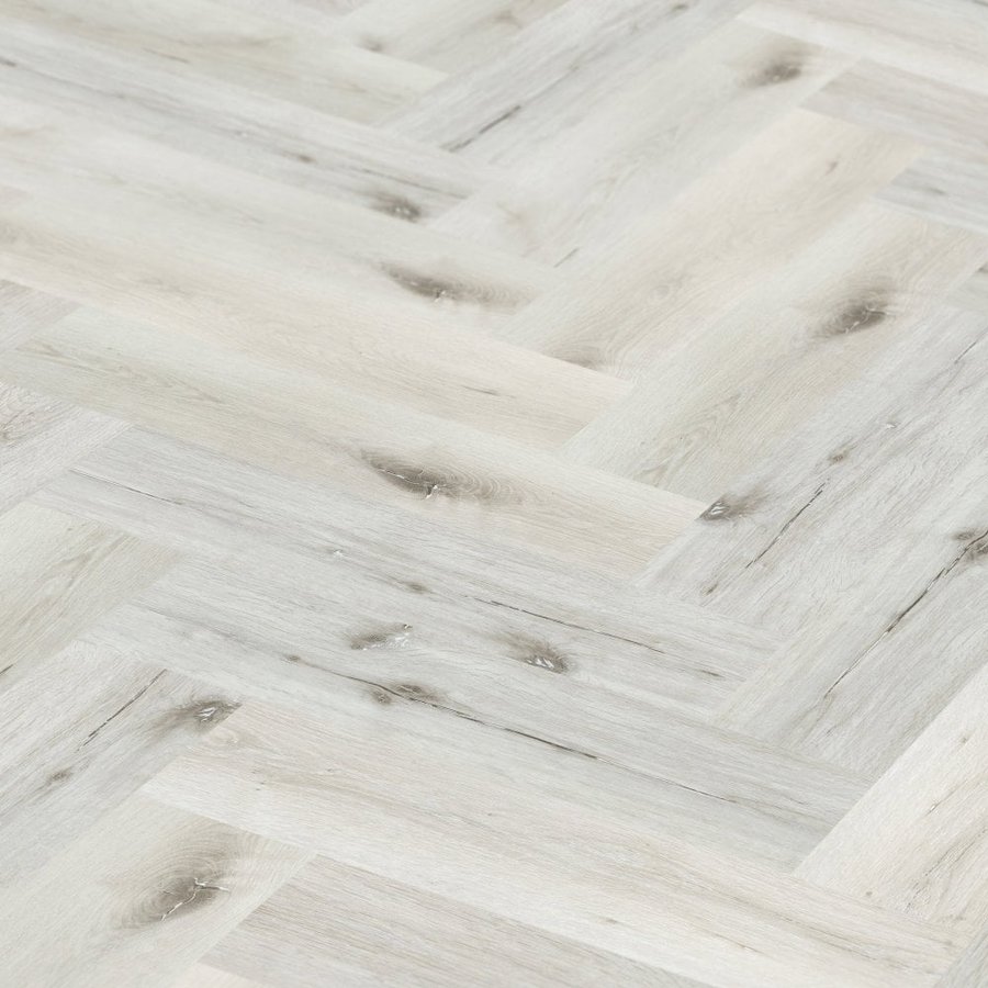 Boulder Grey Oak Herringbone Rigid Core 5mm SPC 5G Click