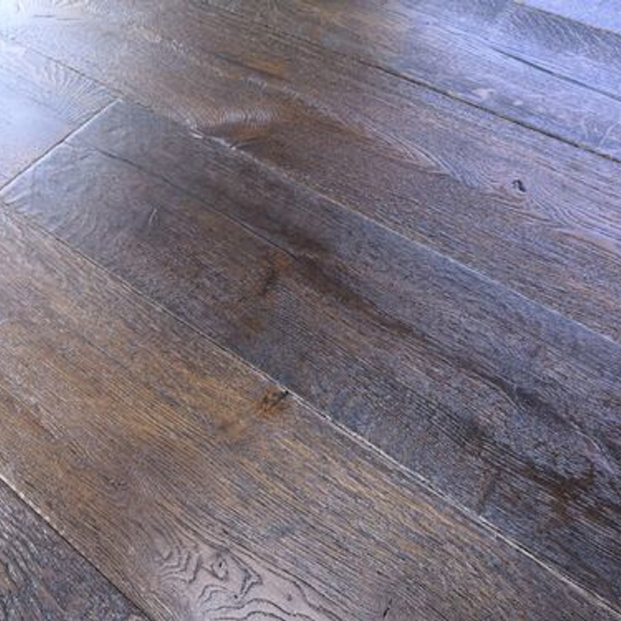 Engineered 15mm x 220 Antique Distressed Black Oiled