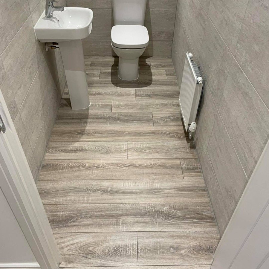 Ashen Grey Oak Water Resistant 8mm