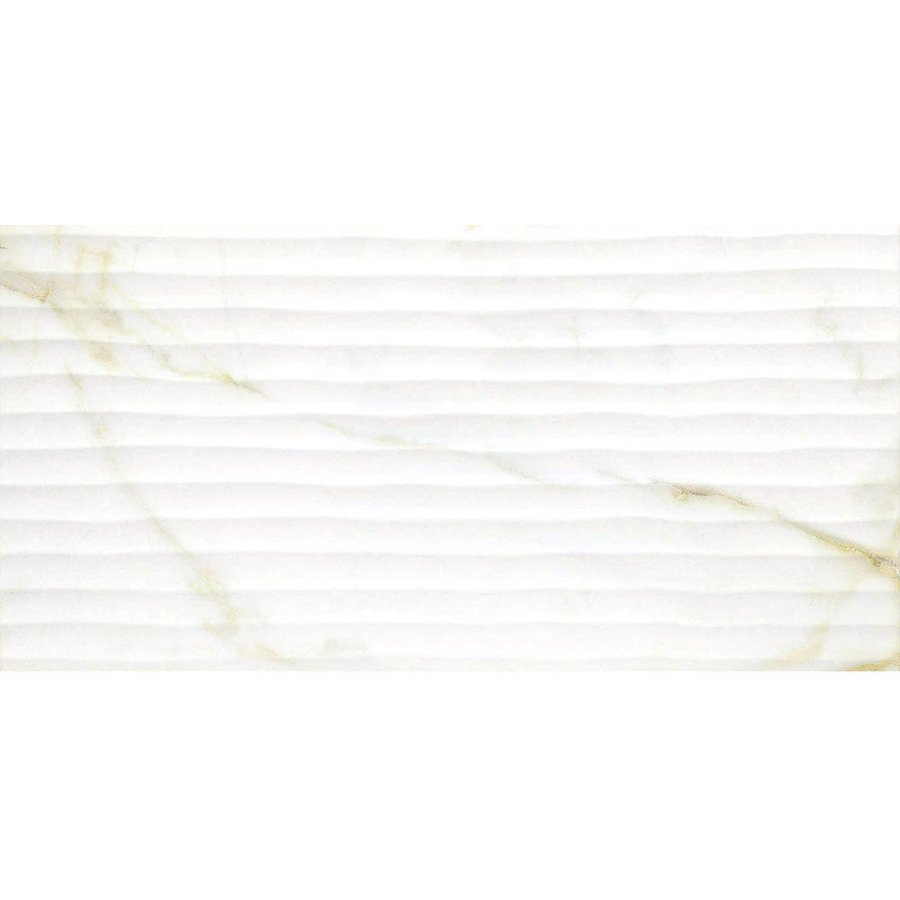 Golden Marble Waffle Wall Tile 300x600mm