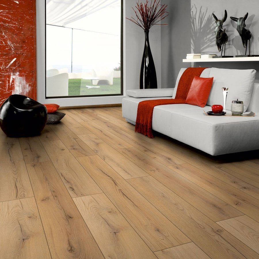 Summer Beige Oak 7mm Laminate Flooring