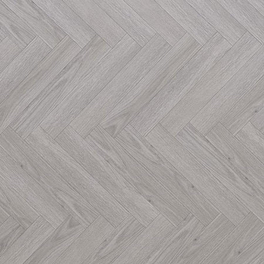 Coastal Grey Oak 8mm Laminate Herringbone