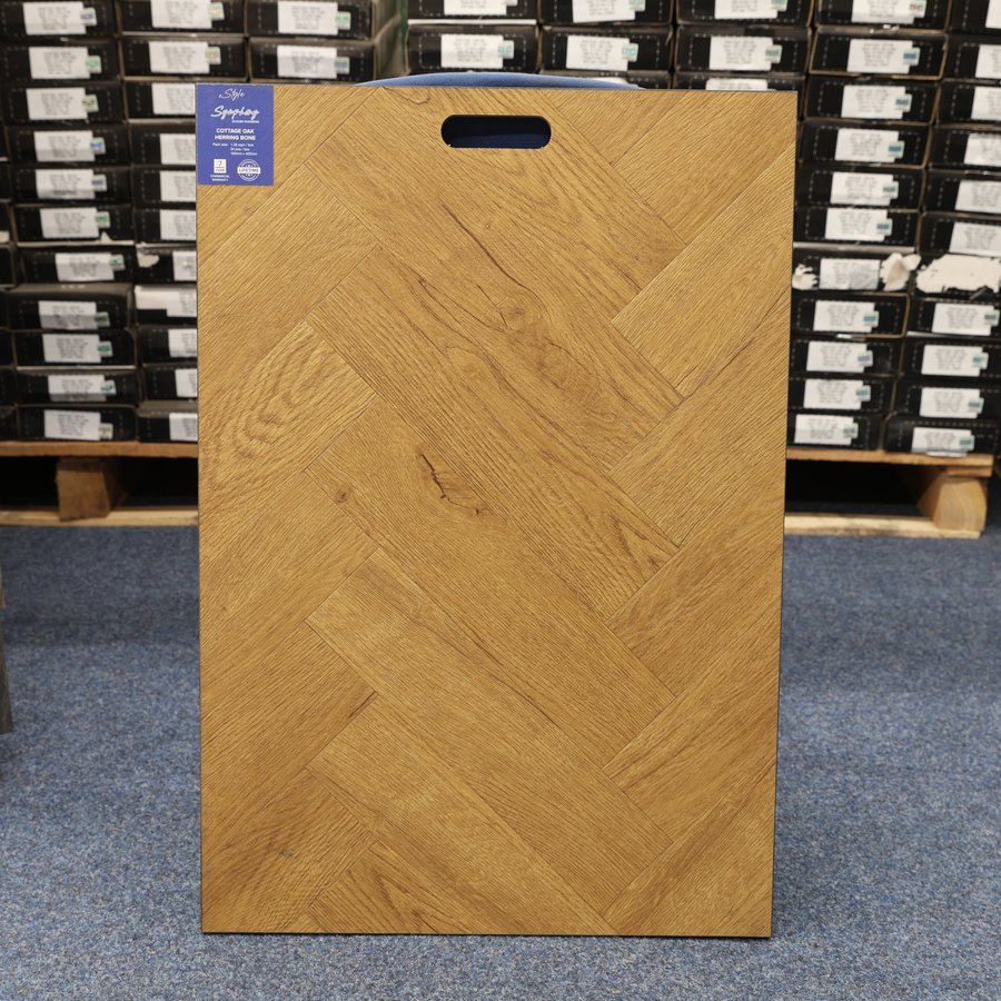 Fawn Oak Herringbone 2.5mm LVT