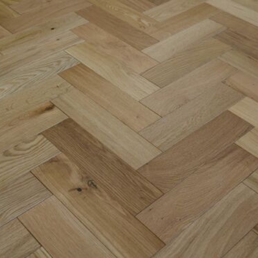 Natural Oak Herringbone 18mm