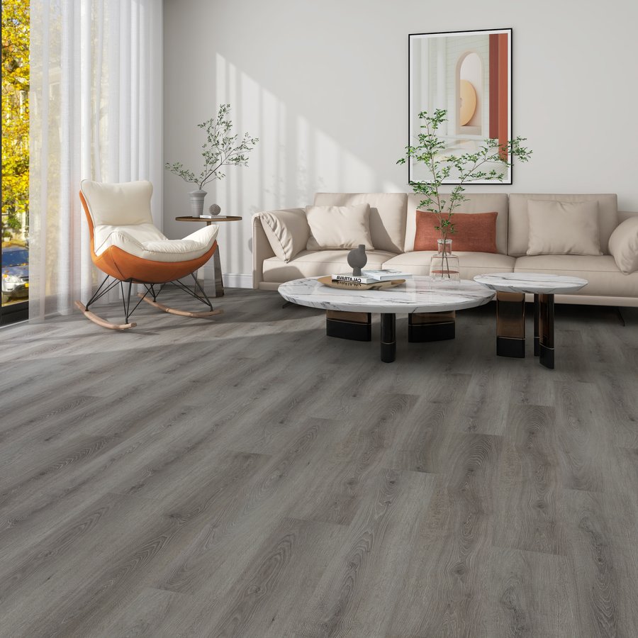 Hickory Grey Oak Dryback LVT