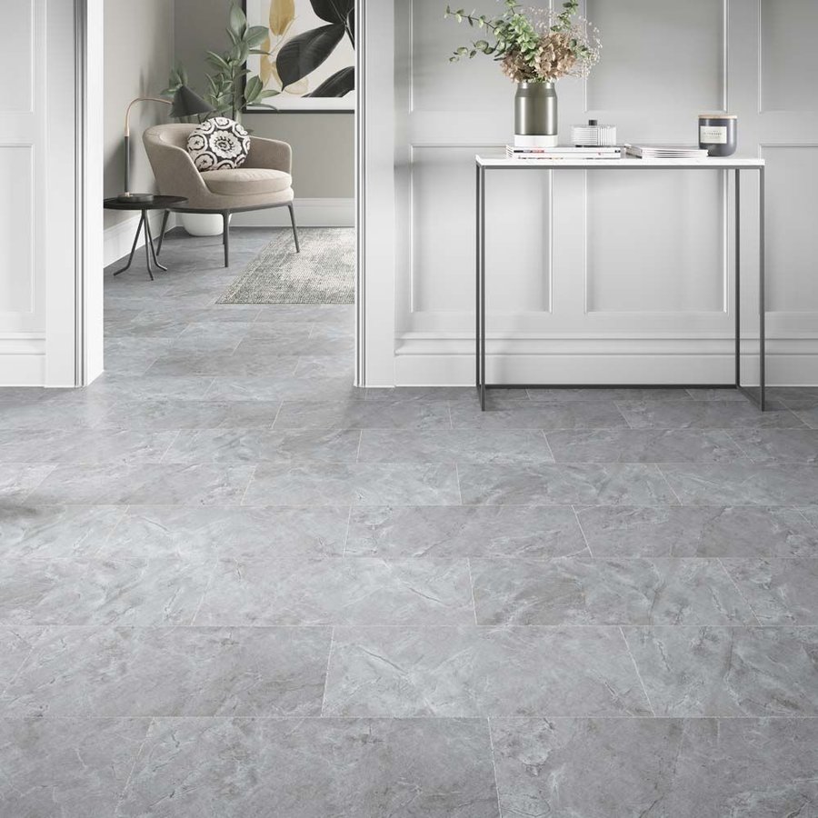 Grey Marble 6mm Tile Effect SPC Click