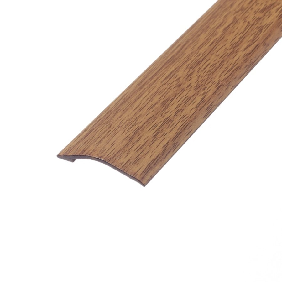 Dark Oak Ramp Aluminium Door Bar 0.9m