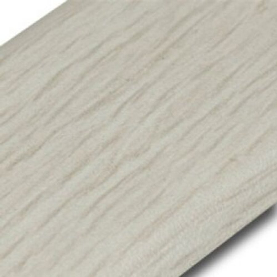 White Brushed Laminate Doorbar - T-Bar 0.9m