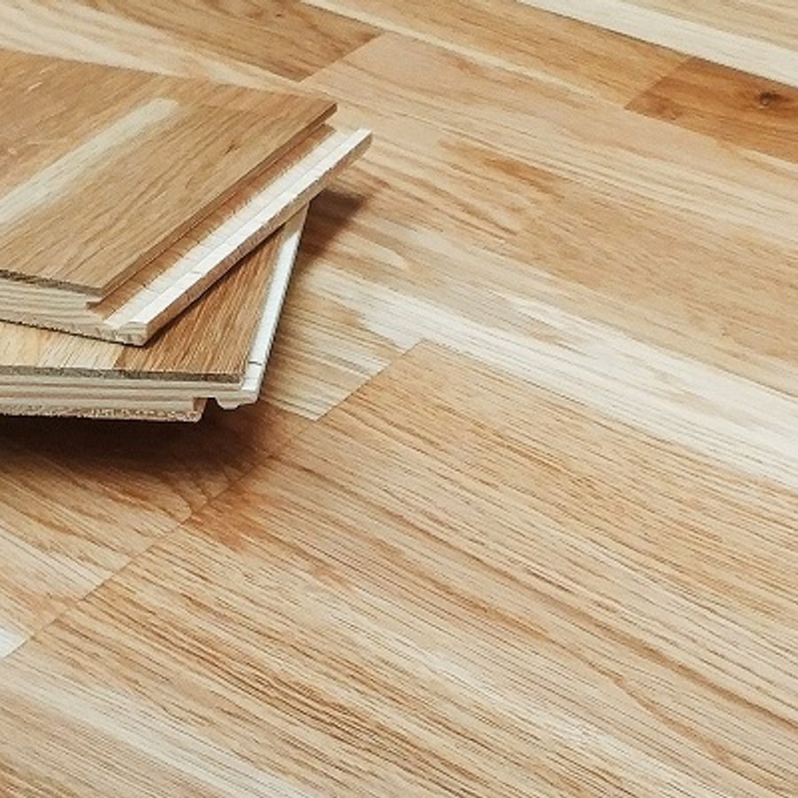 14mm x 207mm 4 Strip Lacquered Oak